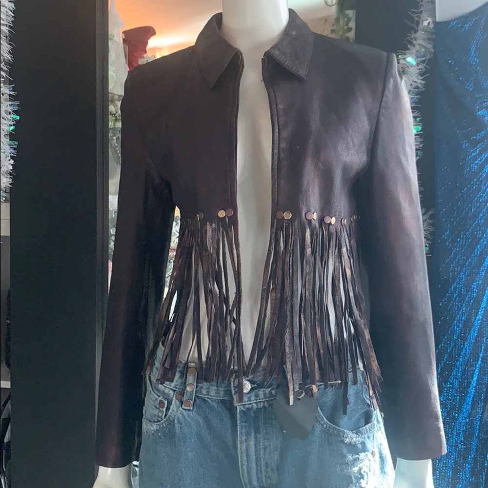 Vintage leather jacket